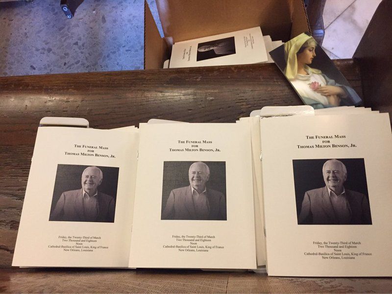 Benson funeral